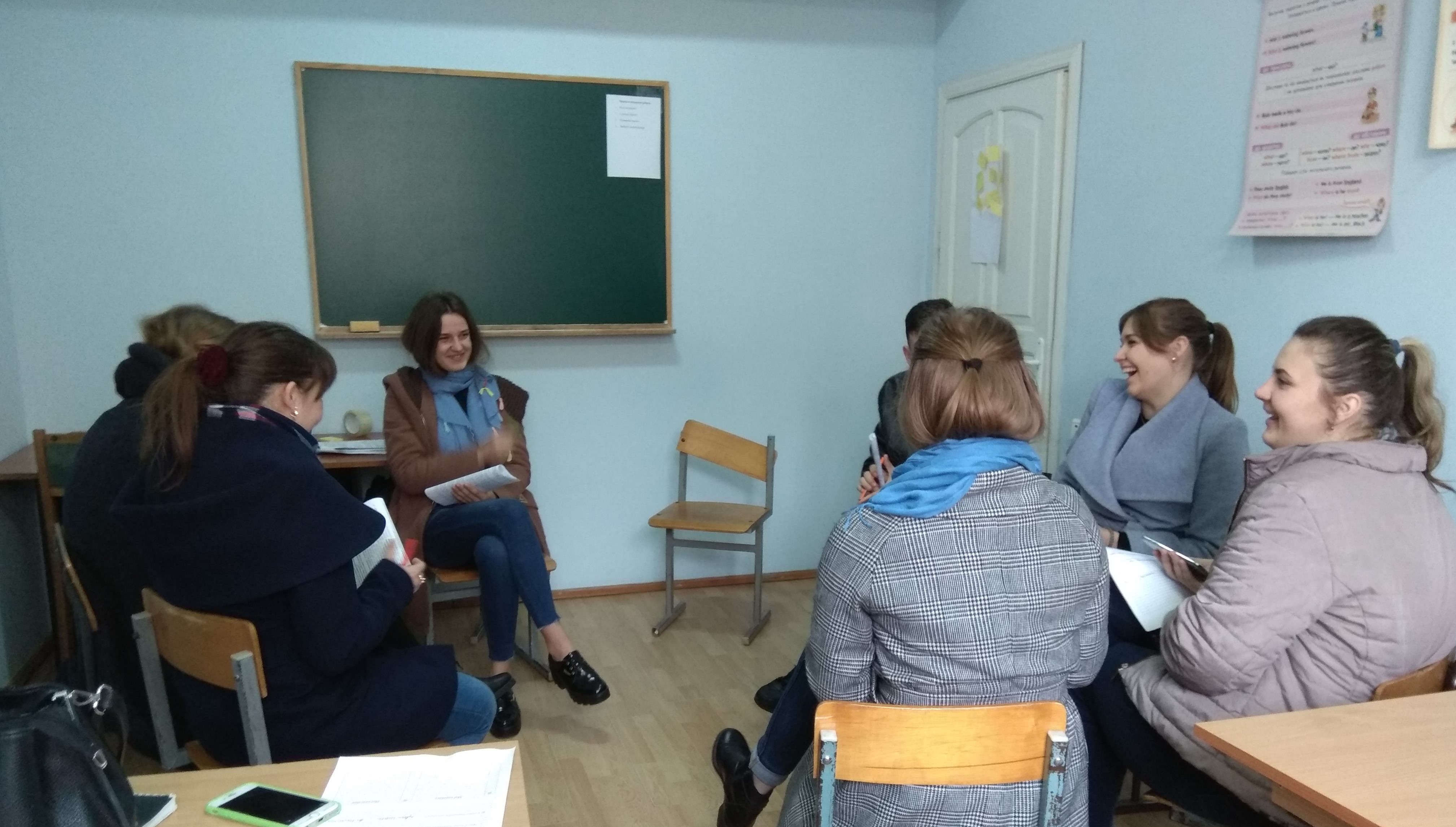 Привітання учасників тренінгу